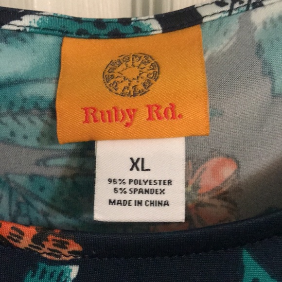 NEW Ruby Rd knee length short sleeved casual dress - Picture 2 of 6